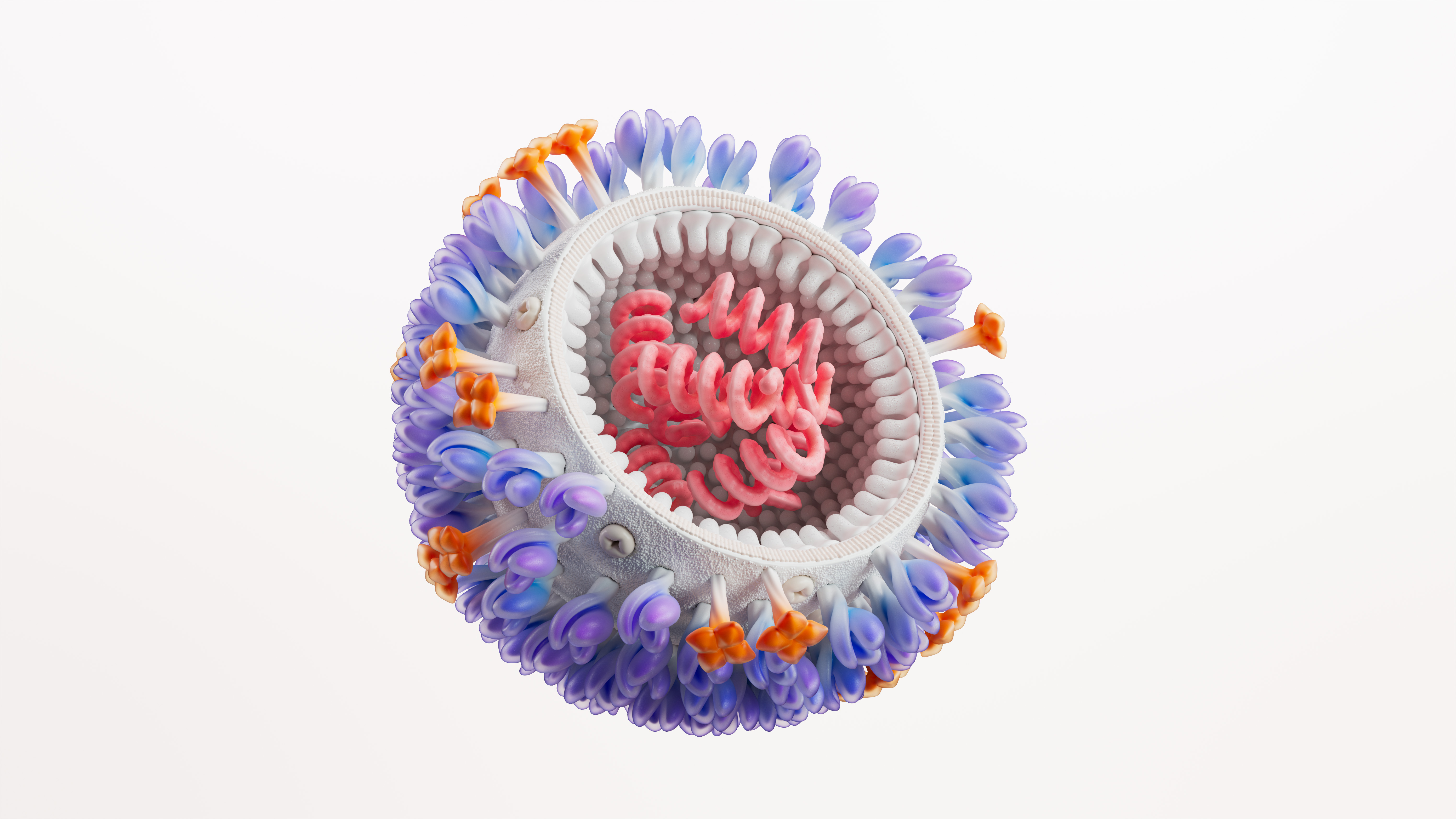 Influenza Science Image