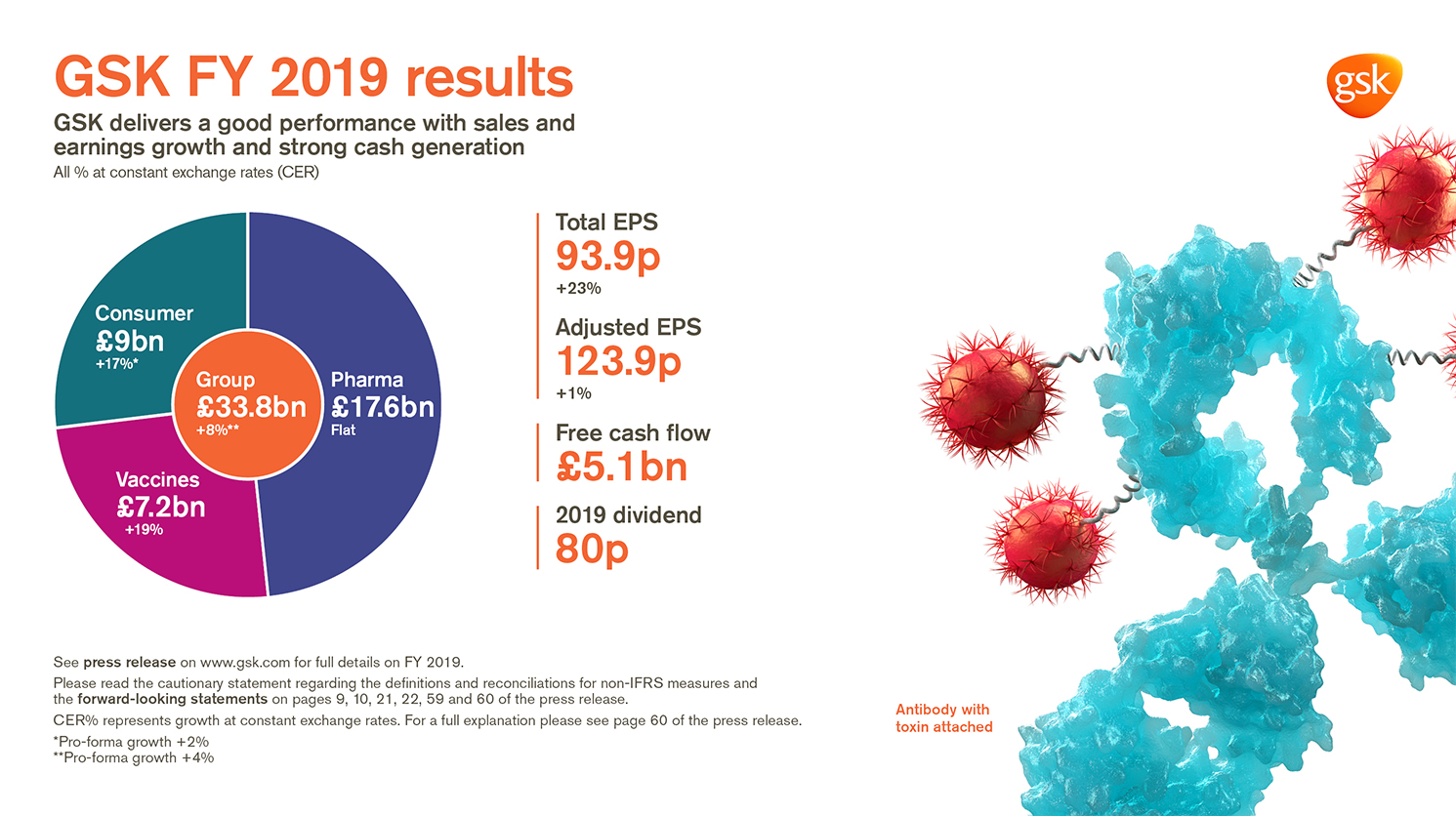 FY 2019 results infographic