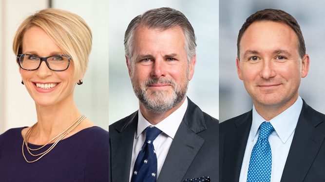 Emma Walmsley, Iain Mackay, Luke Miels)