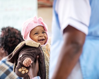 Child smiling