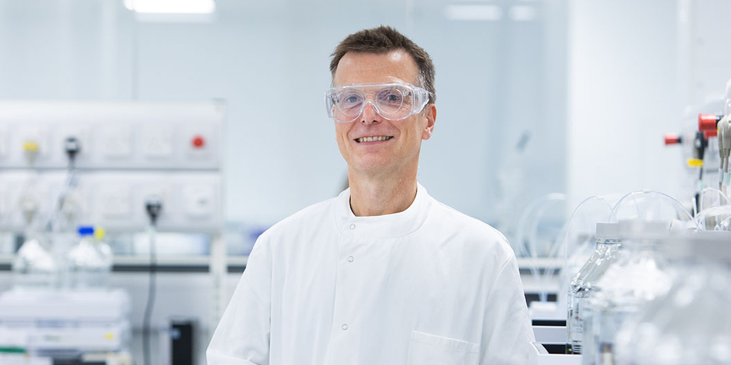 Scientist in the lab