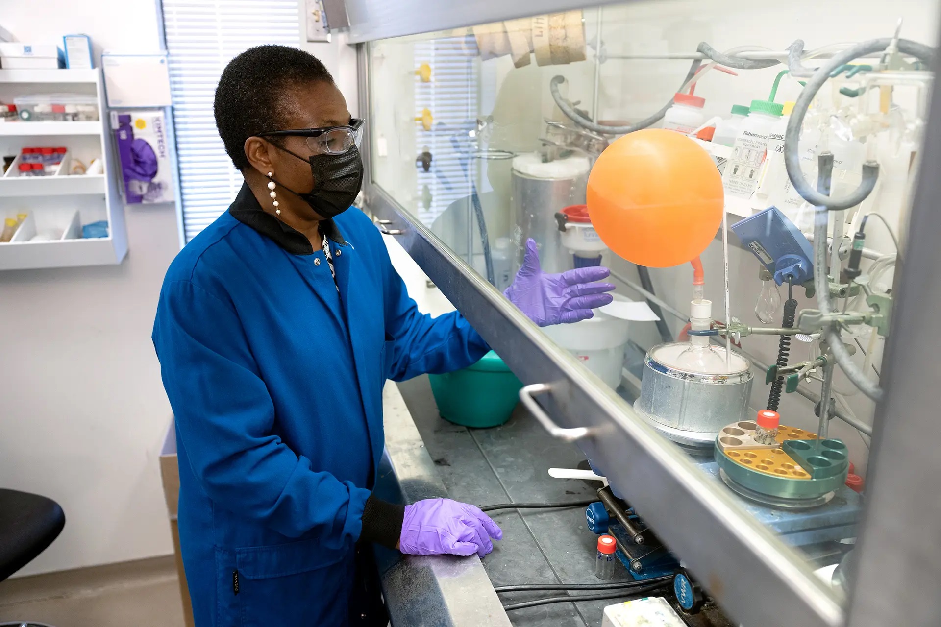 scientist working in a lab