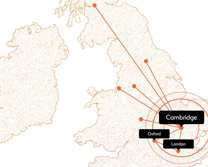 GSK Cambridge Map