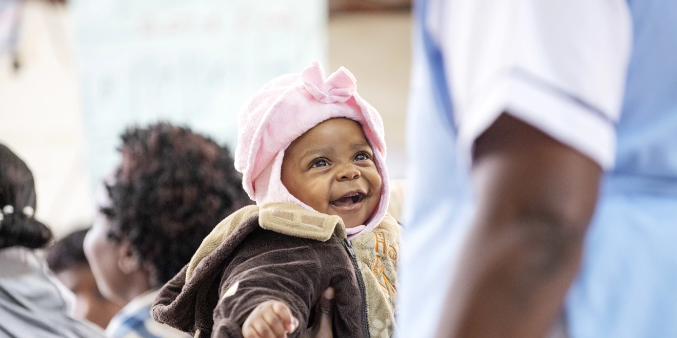 Child smiling