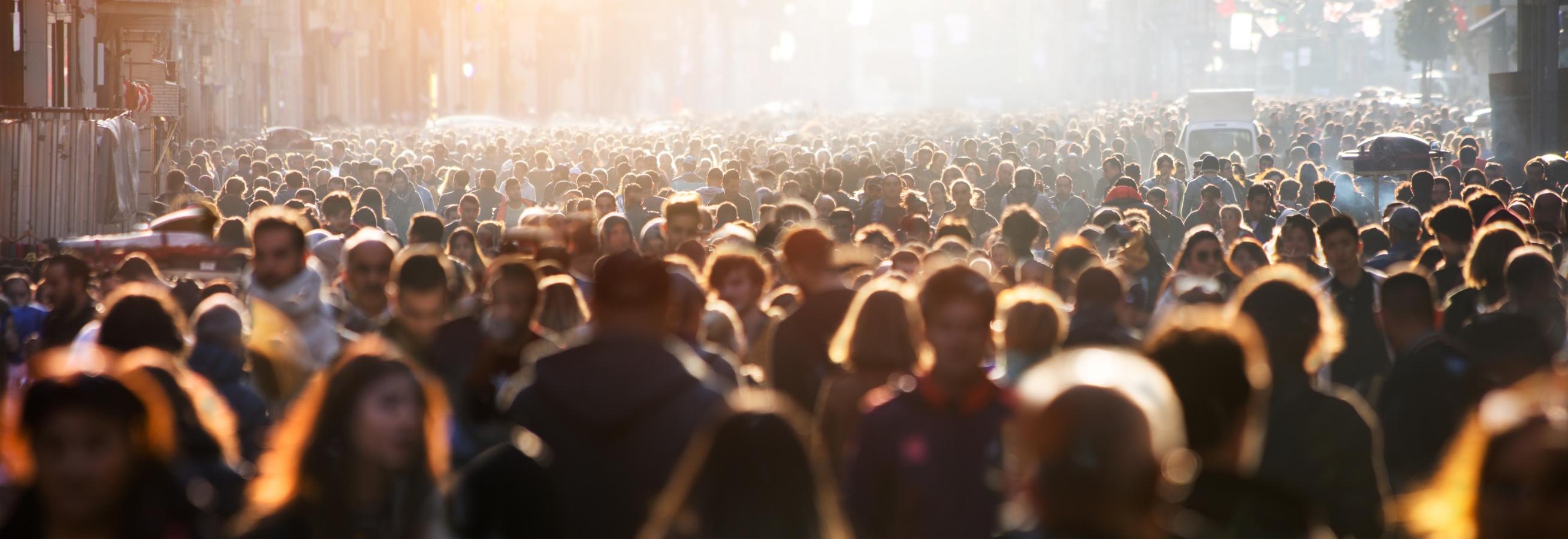 Large crowd of people