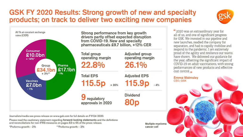 GSK full year results 202