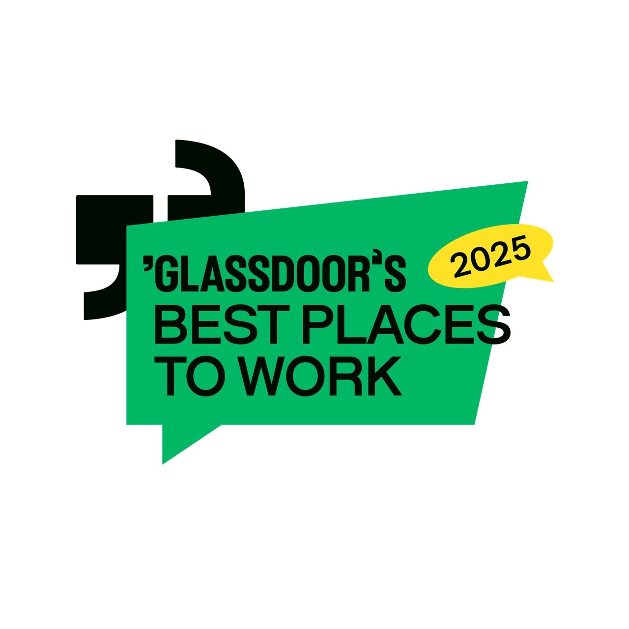 Glassdoor best places to work logo
