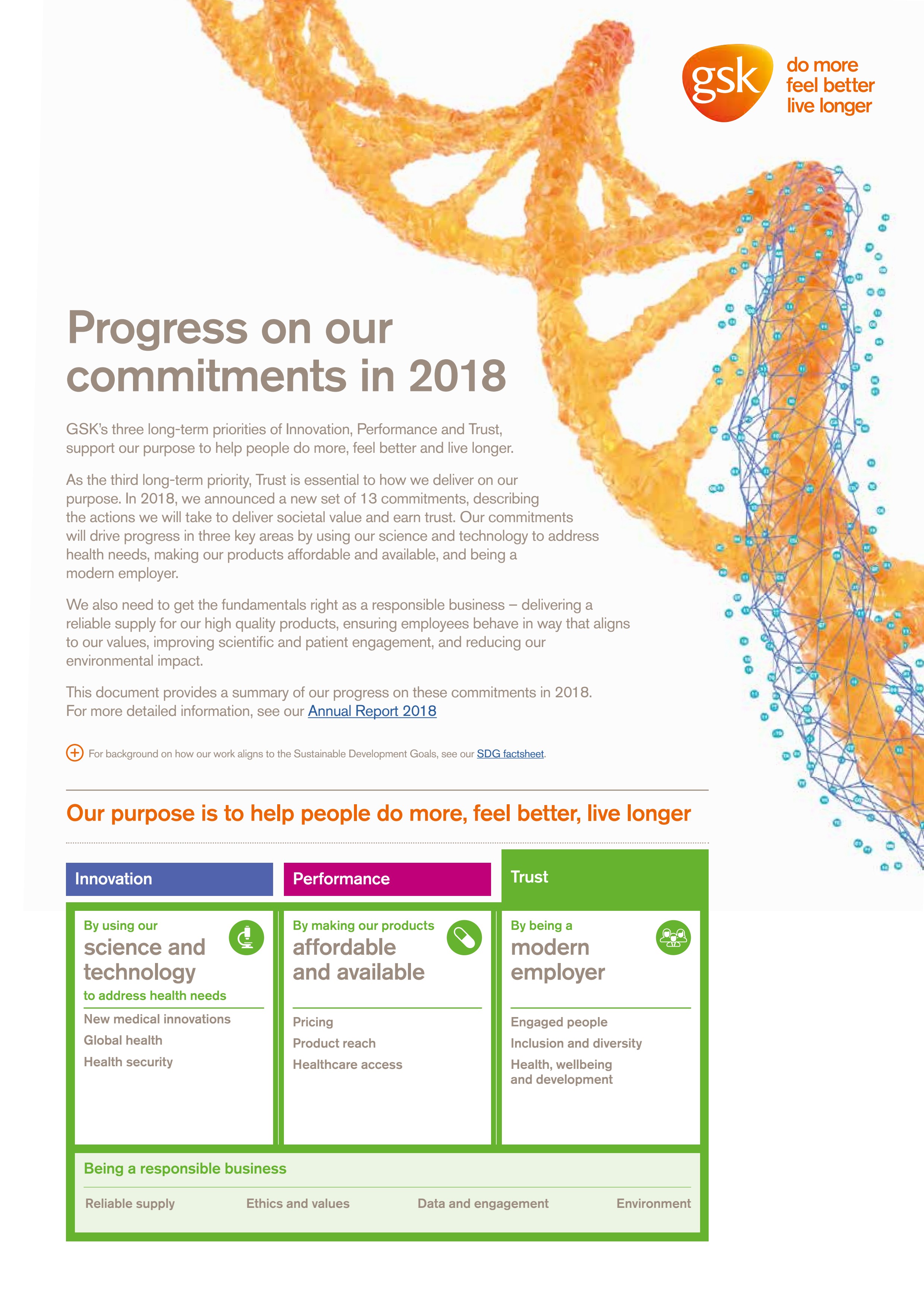 2018 progress summary