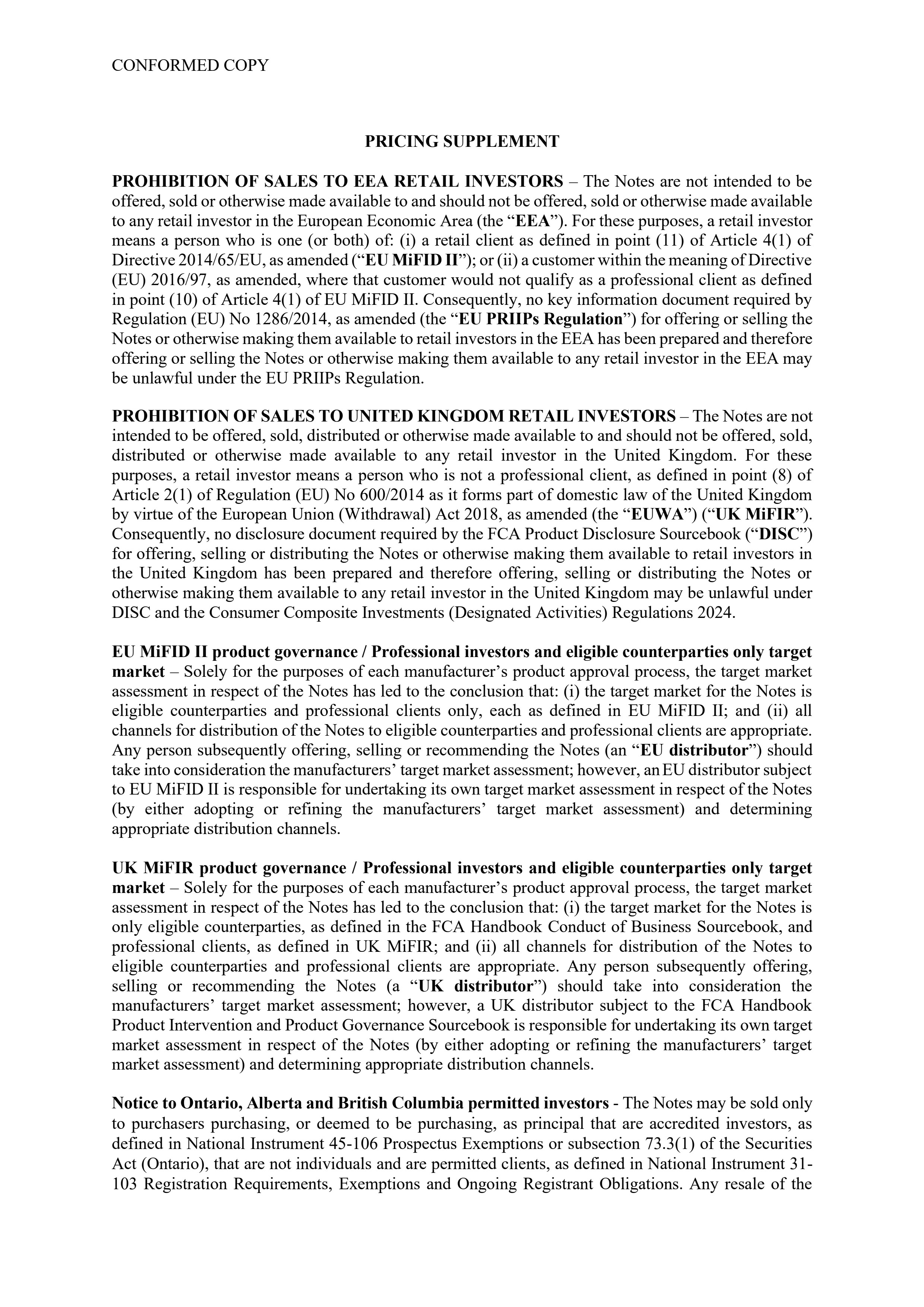 GSK Euro Medium Term Note Programme – 2028 Bond Pricing Supplement September 2026