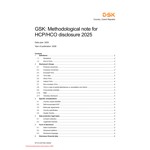 GSK CZ 2025 EFPIA HCPO Methodological Note ENGLISH