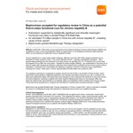 China NMP File Acceptance