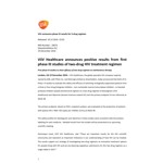 Viiv Announce Phase Iii Results For 2 Drug Regimen