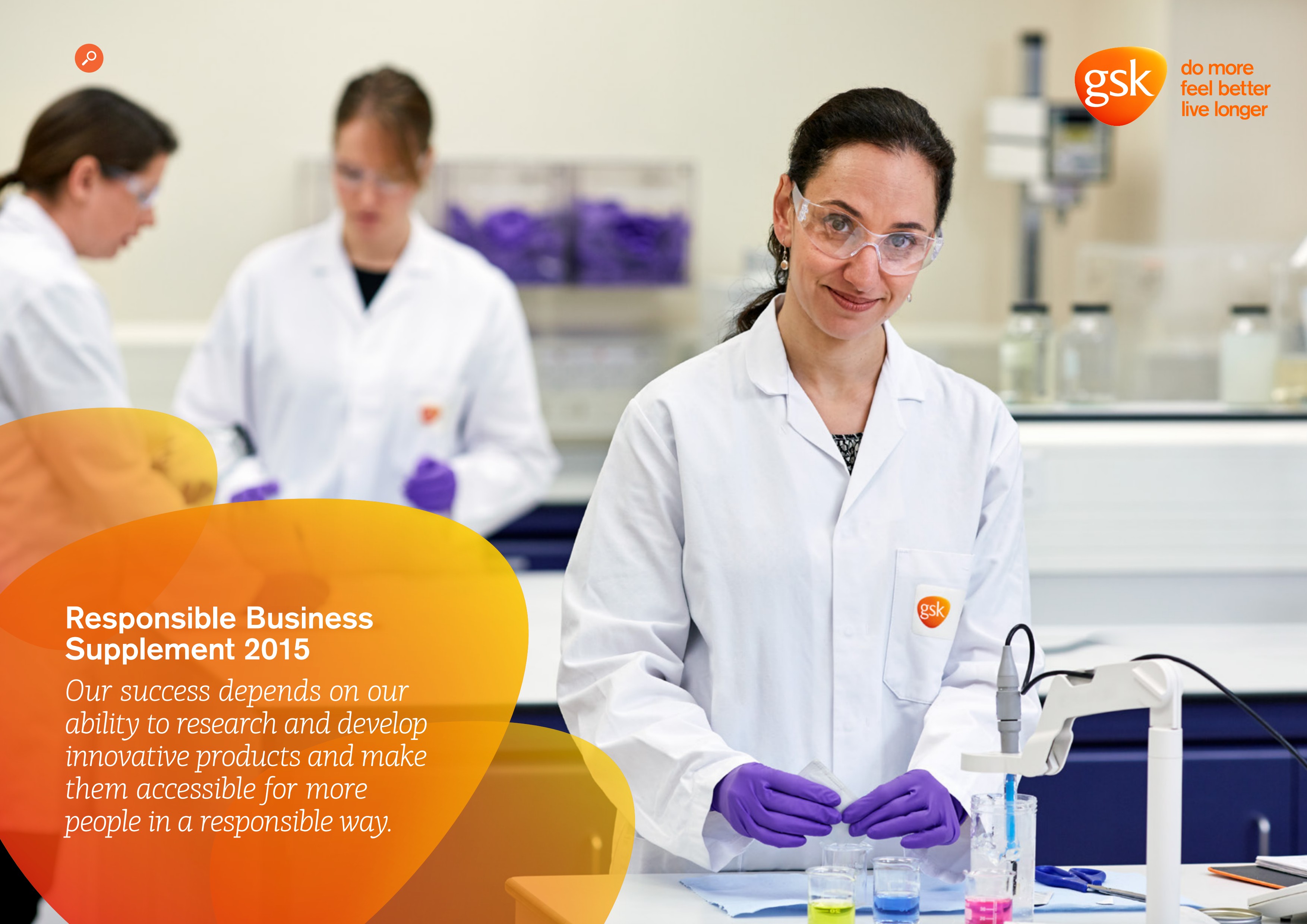 Gsk Responsible Business Supplement 2015