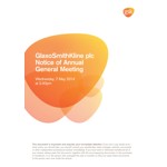 GSK AGM notice of meeting 2014