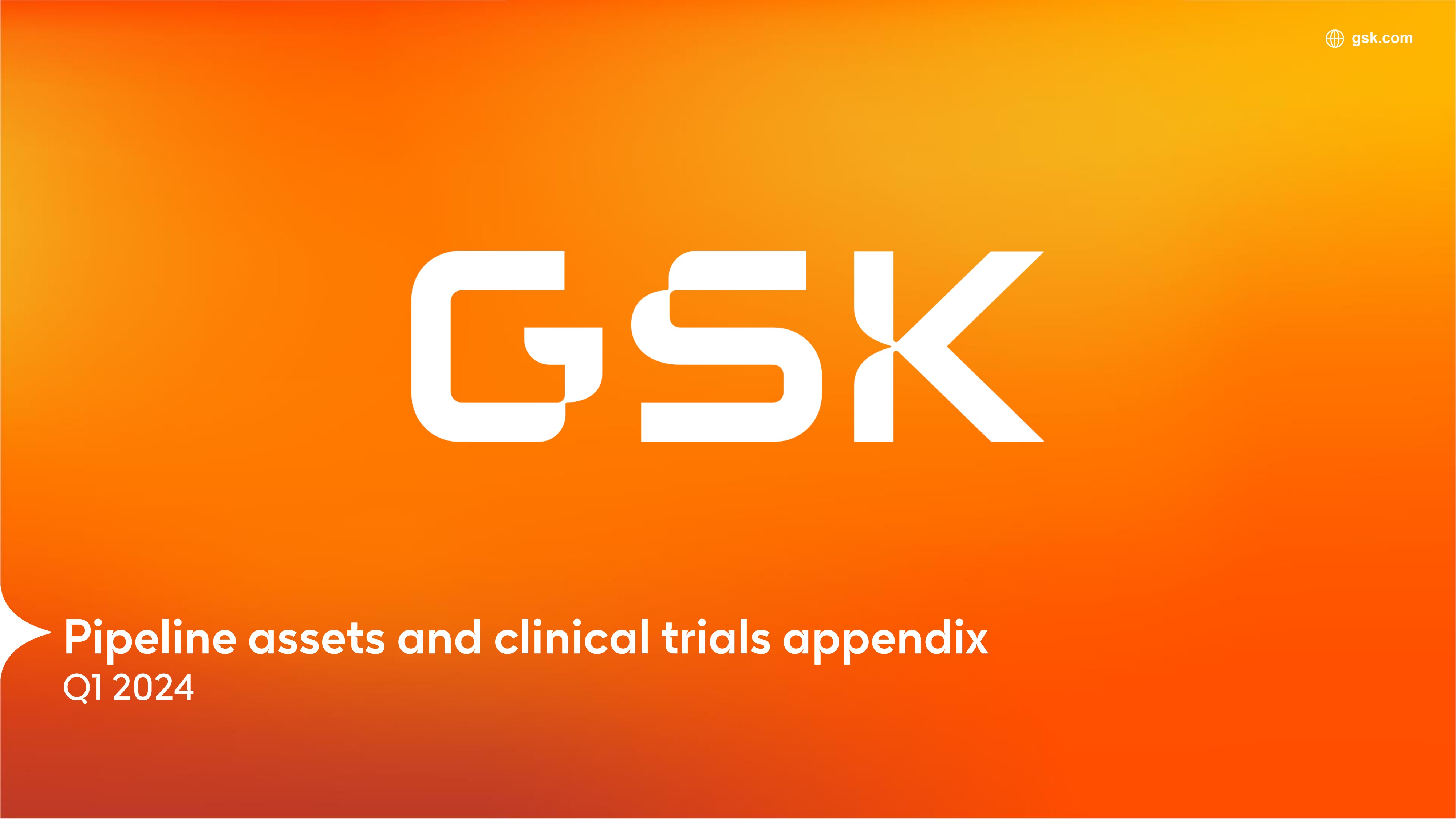 Q1 2024 pipeline assets and clinical trials report