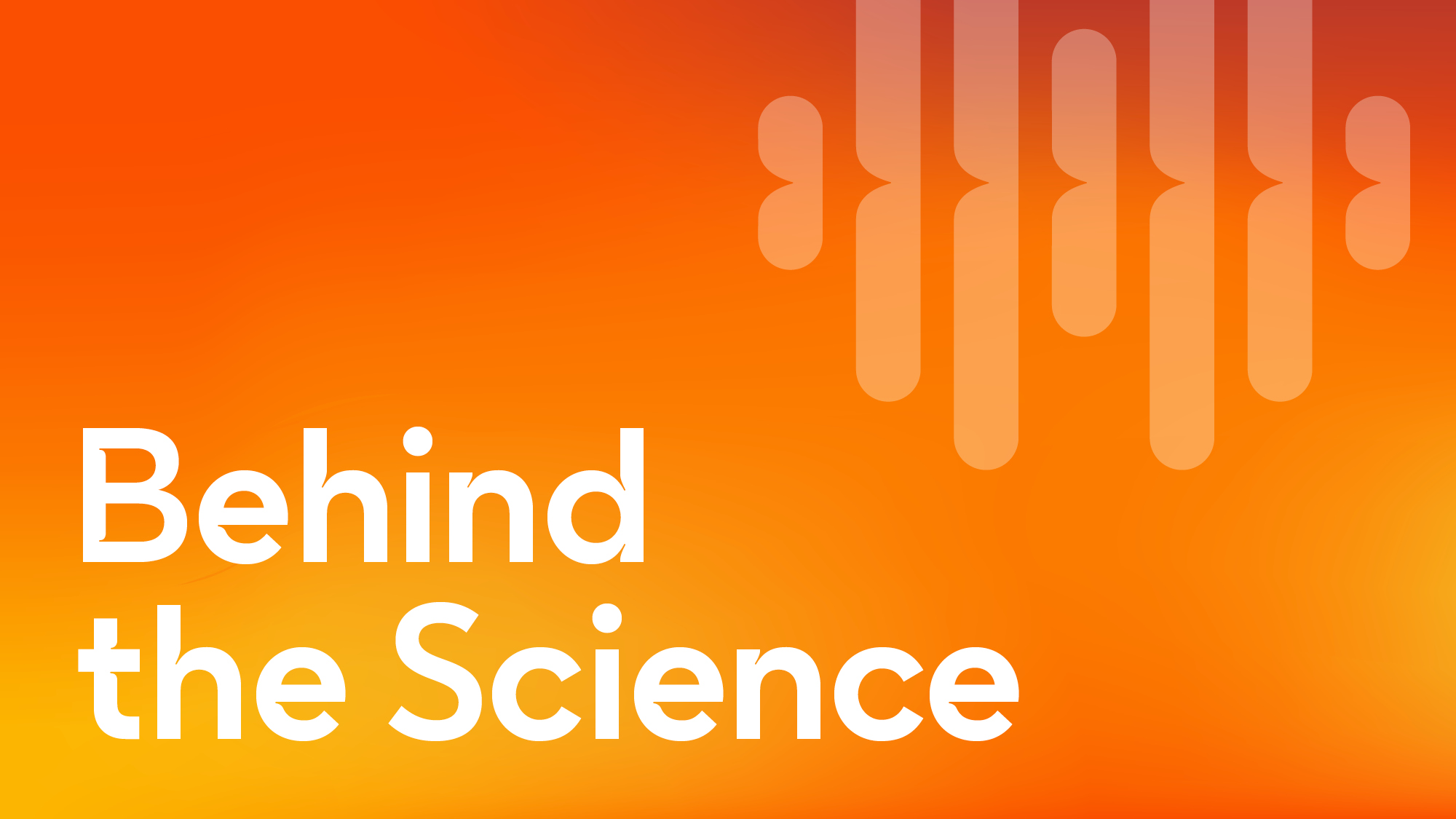 Behind the science podcast cover 