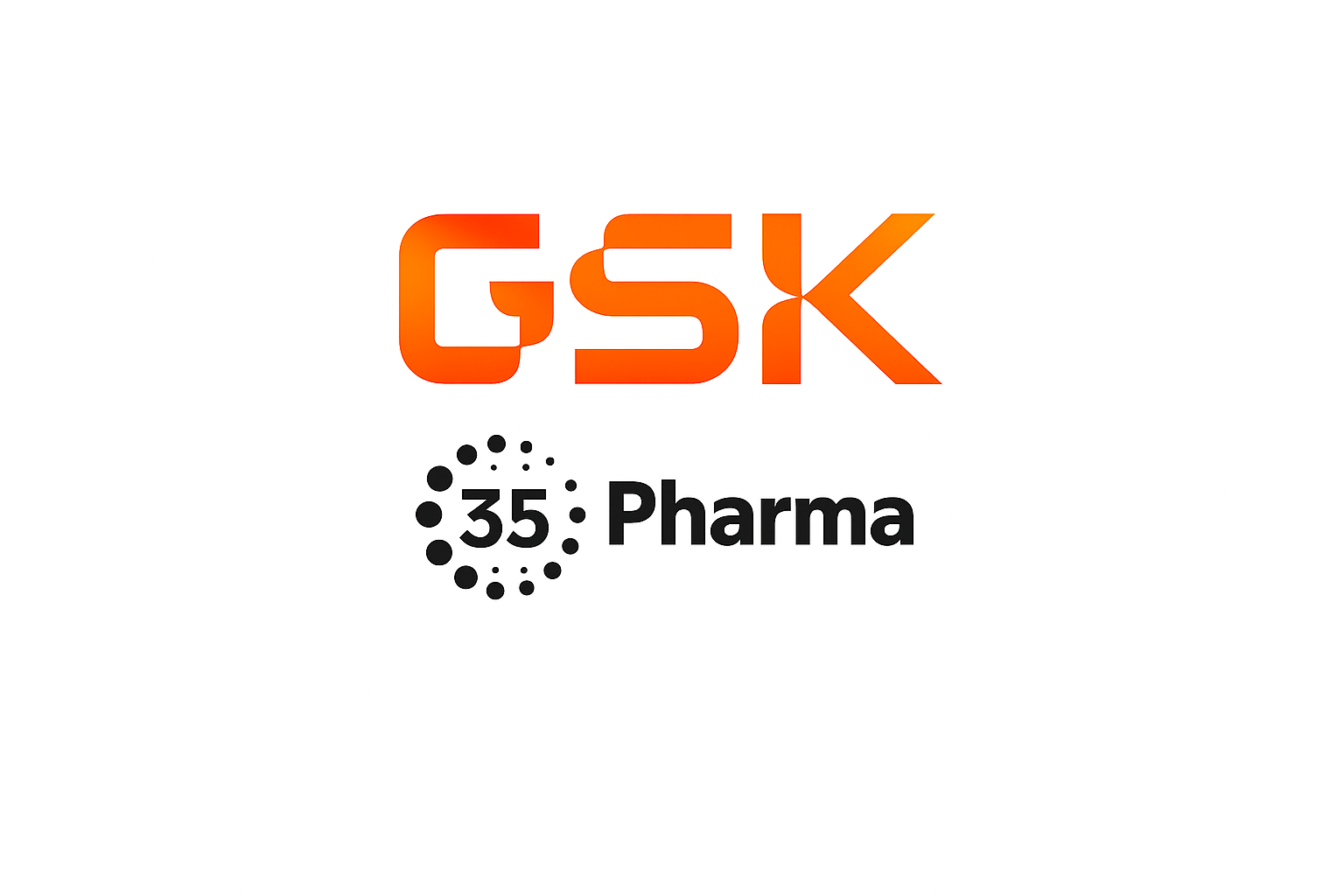 GSK and 35 Pharma logo