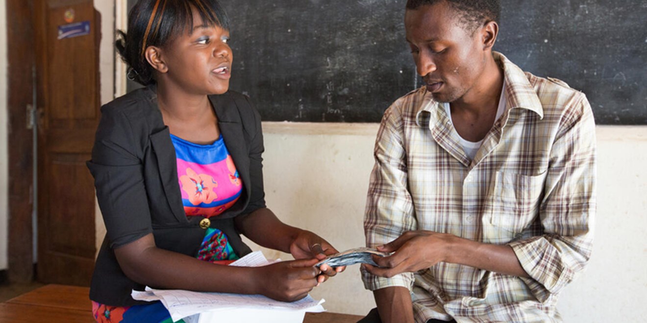 Man and woman in Malawi