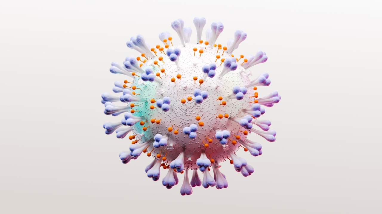 COVID virus cell
