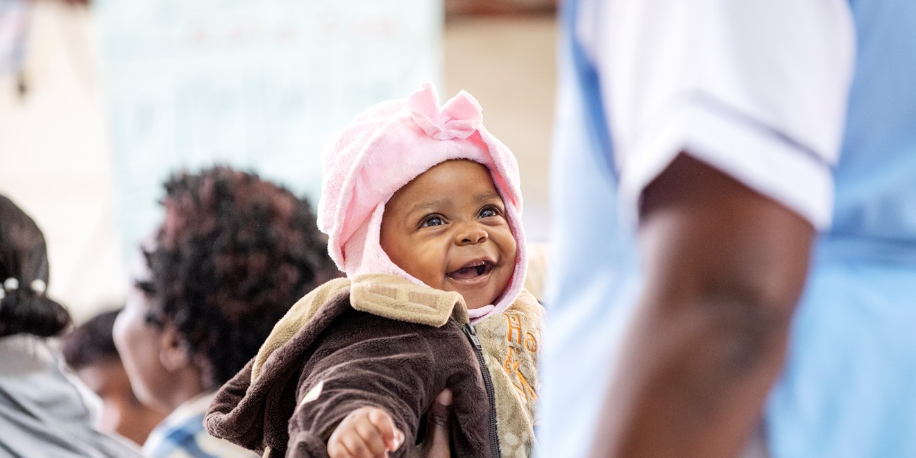 Child smiling