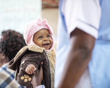 Child smiling