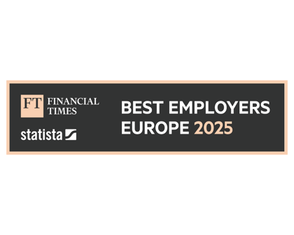 Best employers Europe 2025 logo