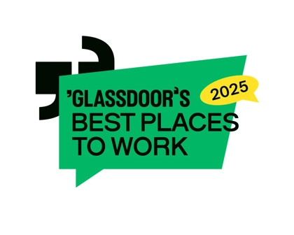 Glassdoor best places to work logo