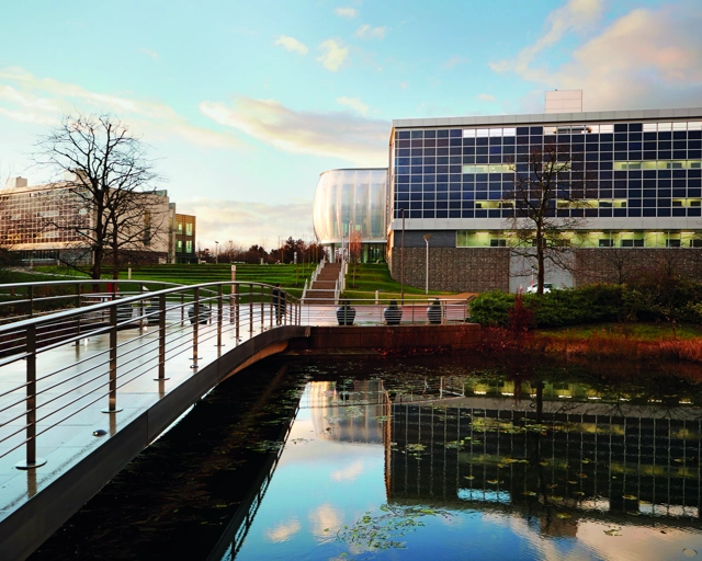 Exterior of R&D Campus, GSK Stevenage