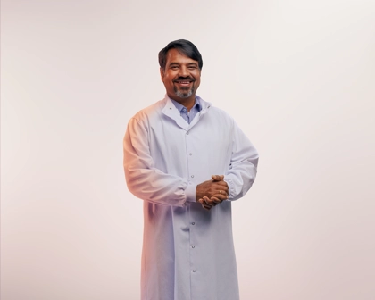 Man smiling