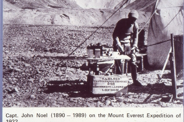 Capt. John Noel on the Mt. Everest expedition, 1922