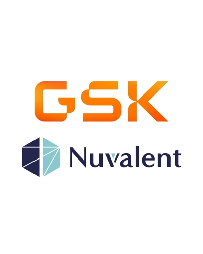 GSK and Nuvalent logos
